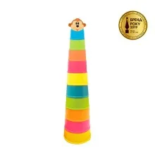Розвиваюча іграшка Kiddieland Пірамідка Мавпочки (057646)