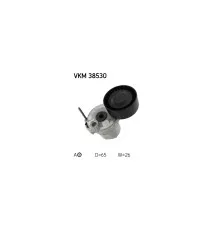 Натяжитель ремня с роликом SKF VKM 38530