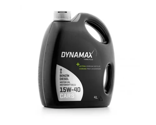 Моторна олива DYNAMAX TURBO PLUS 15W40 4л (501614)