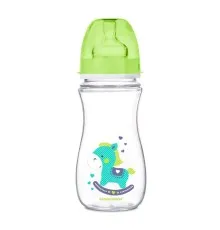Бутылочка для кормления Canpol babies Easystart Цветные зверьки 300 мл Бирюзовая (35/204)