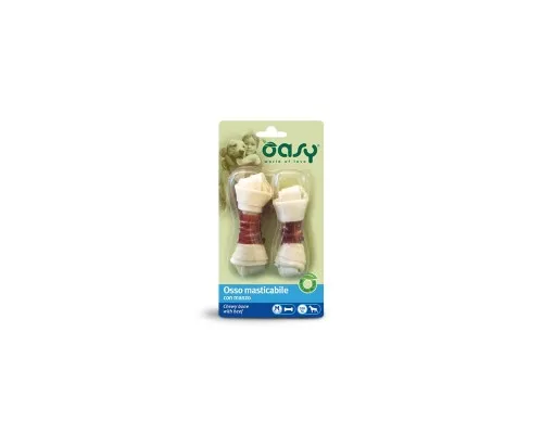 Лакомство для собак OASY Chewy Bone говядина -M- 54 г (8053017340982)