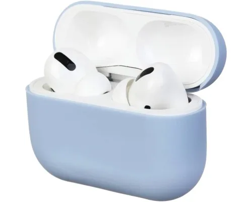 Чохол для навушників Armorstandart Ultrathin Silicone Case для Apple AirPods Pro Light Blue (ARM55967)