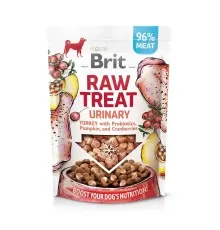 Лакомство для собак Brit Raw Treat freeze-dried Urinary индейка 40 г (8595602564460)