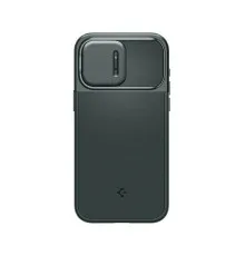 Чохол до мобільного телефона Spigen Apple iPhone 15 Pro Max Optik Armor MagFit Abyss Green (ACS06600)