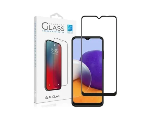 Скло захисне ACCLAB Full Glue Samsung A22 (1283126512551)