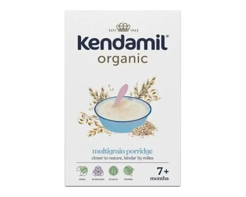 Дитяча каша Kendamil Organic Безмолочна мультизернова з 7 місяців 150 г (92000011)