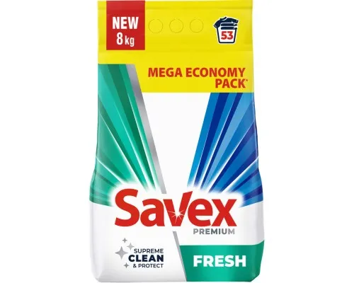 Стиральный порошок Savex Premium Fresh 8 кг (3800024047978)