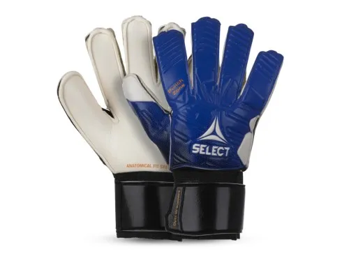 Вратарские перчатки Select Goalkeeper Gloves 03 601072-373 Youth синій, білий Діт 7 (5703543316373)