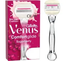 Бритва Gillette Venus Comfortglide Sugarberry Plus Olay с 1 сменным картриджем (8700216130516)