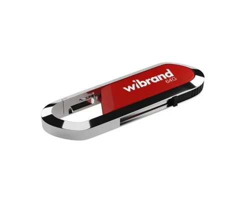 USB флеш накопичувач Wibrand 64GB Aligator Red USB 2.0 (WI2.0/AL64U7DR)