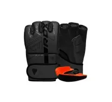 Перчатки для MMA RDX F6 Kara Matte Black L (GGR-F6MB-L)