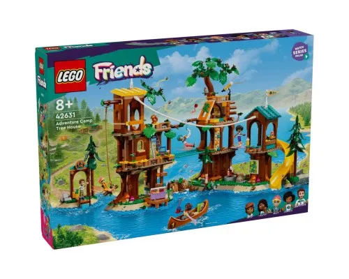 Конструктор LEGO Friends Домик на дереве в приключенческом лагере (42631)