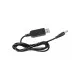 Кабель питания USB to DC5.5*2.1 5V to 12V 1.0m Value (S1016)