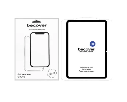 Скло захисне BeCover 10D Lenovo Tab M11 (2024) TB-TB330FU/Xiaoxin Pad 11 (2024) 11" Black (710969)