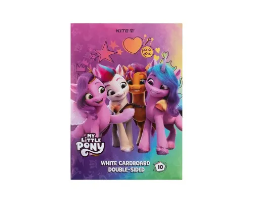 Белый картон Kite A4 My Little Pony 10 листов (LP24-254)