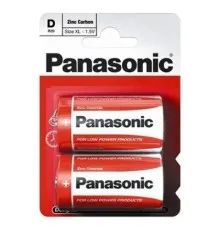 Батарейка Panasonic D R20 RED ZINK * 2 (R20REL/2BPR)