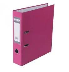 Папка - регистратор Buromax А4, 70мм, JOBMAX PP, pink, built-up (BM.3011-10c)