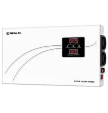 Стабілізатор REAL-EL STAB SLIM-2000, white (EL122400008)