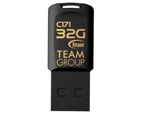 USB флеш накопитель Team 32GB C171 Black USB 2.0 (TC17132GB01)