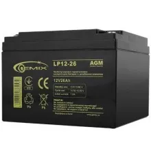 Батарея до ДБЖ Gemix 12В 26 Ач (LP12-26)