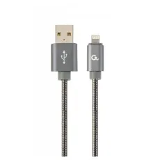 Дата кабель USB 2.0 AM to Lightning 1.0m Cablexpert (CC-USB2S-AMLM-1M-BG)