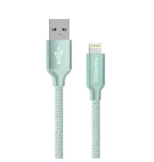 Дата кабель USB 2.0 AM to Lightning 2.0m mint ColorWay (CW-CBUL007-MT)