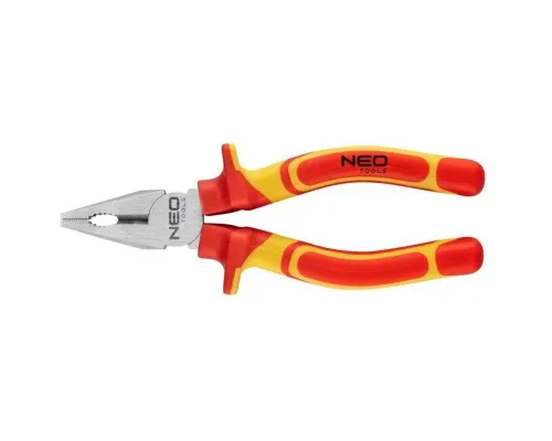 Плоскогубцы Neo Tools комбіновані 160 мм, 1000 В, CrV, поліровані (01-220)
