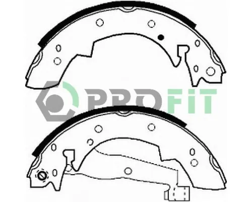 Тормозные колодки Profit 5001-0173