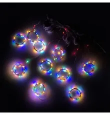Гірлянда Novogod`ko штора на мідн.дроті, 280 LED, Color, 3*2,8 м (974224)