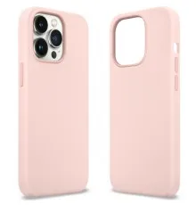 Чохол до мобільного телефона MakeFuture Apple iPhone 13 Pro Premium Silicone Chalk Pink (MCLP-AI13PCP)