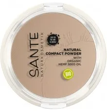 Пудра для обличчя Sante Natural Compact Powder 02 - Neutral Beige 9 г (4025089085386)