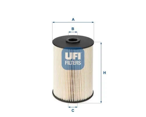 Фільтр паливний UFI 26.021.00