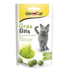 Витамины для кошек GimCat GrasBits витаминизированные таблетки с травой 40 г (4002064417271)