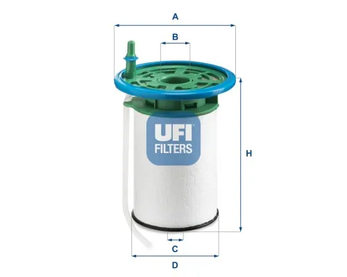 Фильтр топливный UFI 26.053.00