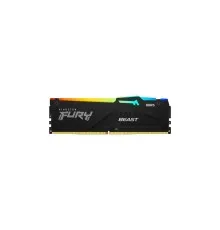 Модуль памяти для компьютера DDR5 16GB 5600 MHz Beast RGB AM5 Black Kingston Fury (ex.HyperX) (KF556C36BBEA-16)