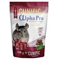 Корм для гризунів Cunipic Alpha Pro для шиншил 500 г (8437013149570)