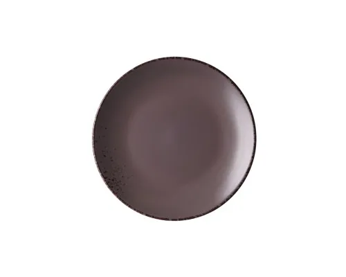 Тарілка Ardesto Lucca Dinner 26 см Grey Brown (AR2926GMC)