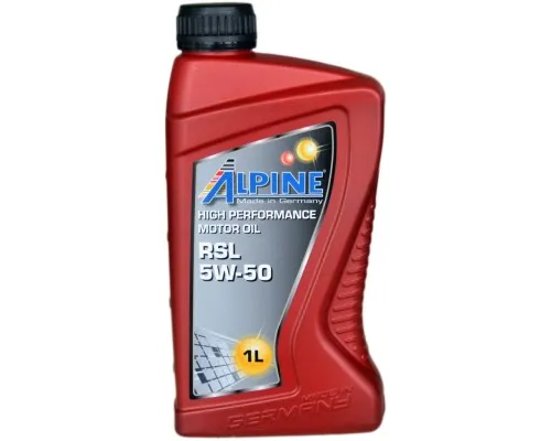 Моторное масло Alpine 5W-50 RSL 1л (1425-1)