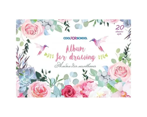 Альбом для малювання Cool For School на скобі, 20 аркушів (CF60902-11)