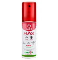 Спрей від комах Vaco Max від комарів, кліщів і мошок Deet 30% з пантенолом 80 мл (5901821952590)