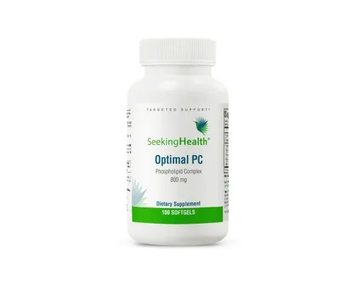 Вітамінно-мінеральний комплекс Seeking Health Комплекс фосфатидилхоліну, 800 мг, Optimal PC, 100 гелевих кап (SKH52110)