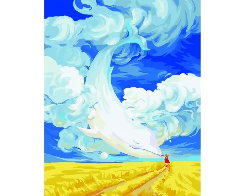Картина по номерам ZiBi Небесные крылья 40*50 см ART Line (ZB.64264)
