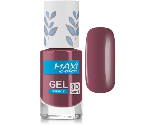 Лак для нігтів Maxi Color Gel Effect New Palette 19 (4823077509803)