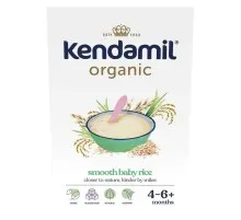 Дитяча каша Kendamil Organic Безмолочна рисова з 4-6 місяців 120 г (92000010)
