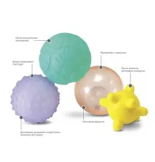 Развивающая игрушка Infantino Мульти-сенсорный набор Мячики (315023)