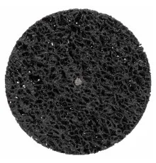 Круг зачистний Sigma з нетканого абразиву (корал) 125мм без тримача чорний м'який (9175841)