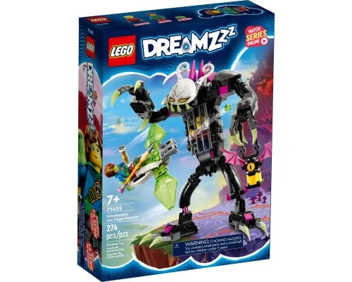 Конструктор LEGO DREAMZzz Грімкіпер — монстр з кліткою 274 деталі (71455)