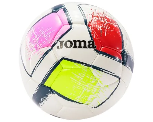М'яч футбольний Joma Dali II білий, мультиколор Уні 5 400649.203.5 (8424309612931)