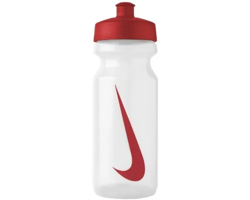 Бутылка для воды Nike Big Mouth Bottle 2.0 22 OZ білий, червоний 650 мл N.000.0042.944.22 (887791197801)