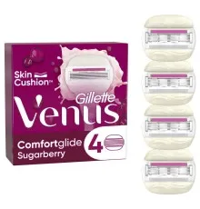 Змінні касети Gillette Venus Comfortglide Sugarberry Plus Olay 4 шт. (8700216122849)